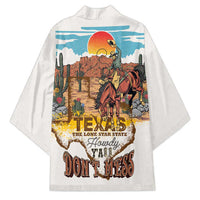 Texas Cultural Heritage Kimono Cowboy and Desert Howdy Y'All Don'T Mess