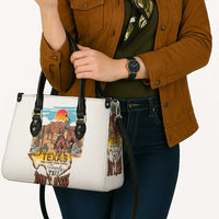 Texas Cultural Heritage Leather Bag Cowboy and Desert Howdy Y'All Don'T Mess