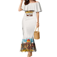 Texas Cultural Heritage Mermaid Dress Cowboy and Desert Howdy Y'All Don'T Mess