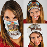 Texas Cultural Heritage Neck Gaiter Cowboy and Desert Howdy Y'All Don'T Mess