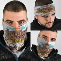 Texas Cultural Heritage Neck Gaiter Cowboy and Desert Howdy Y'All Don'T Mess