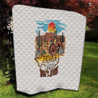 Texas Cultural Heritage Quilt Cowboy and Desert Howdy Y'All Don'T Mess
