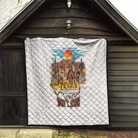 Texas Cultural Heritage Quilt Cowboy and Desert Howdy Y'All Don'T Mess