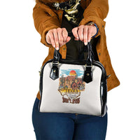 Texas Cultural Heritage Shoulder Handbag Cowboy and Desert Howdy Y'All Don'T Mess