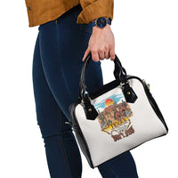 Texas Cultural Heritage Shoulder Handbag Cowboy and Desert Howdy Y'All Don'T Mess