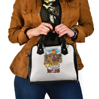 Texas Cultural Heritage Shoulder Handbag Cowboy and Desert Howdy Y'All Don'T Mess
