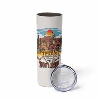 Texas Cultural Heritage Skinny Tumbler Cowboy and Desert Howdy Y'All Don'T Mess