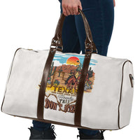 Texas Cultural Heritage Travel Bag Cowboy and Desert Howdy Y'All Don'T Mess