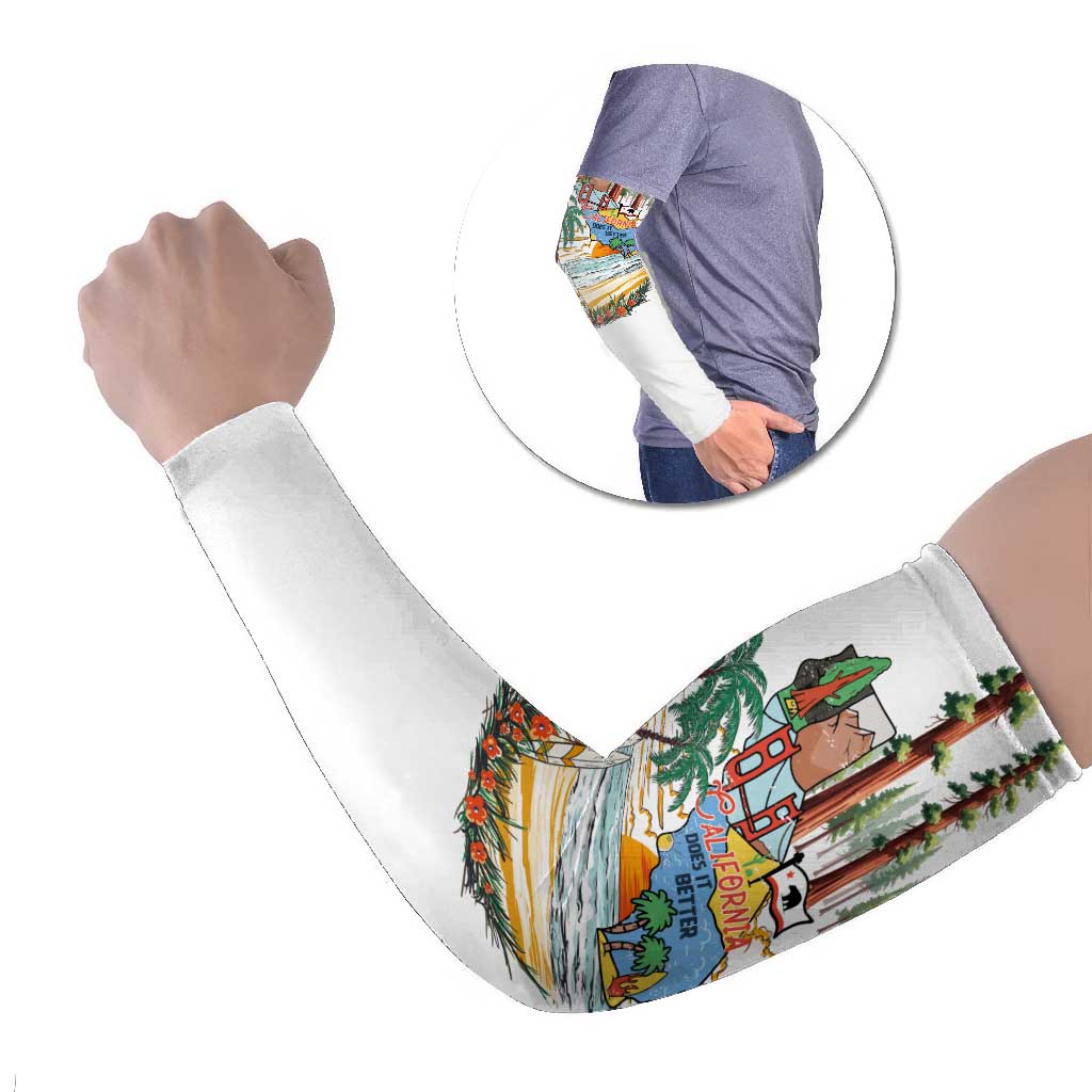 California Does it Better Arm Sleeves Forest to Coast