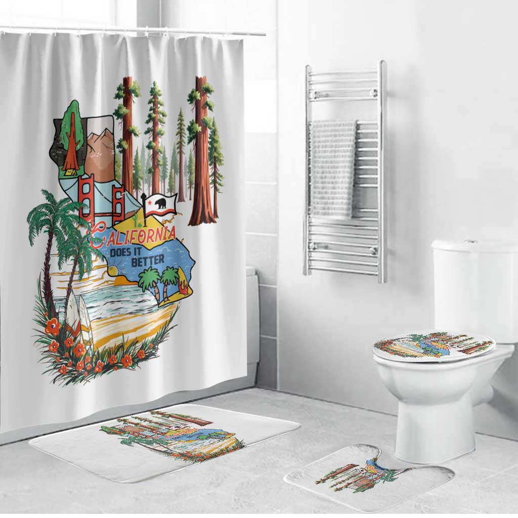 California Does it Better Bathroom Set Forest to Coast