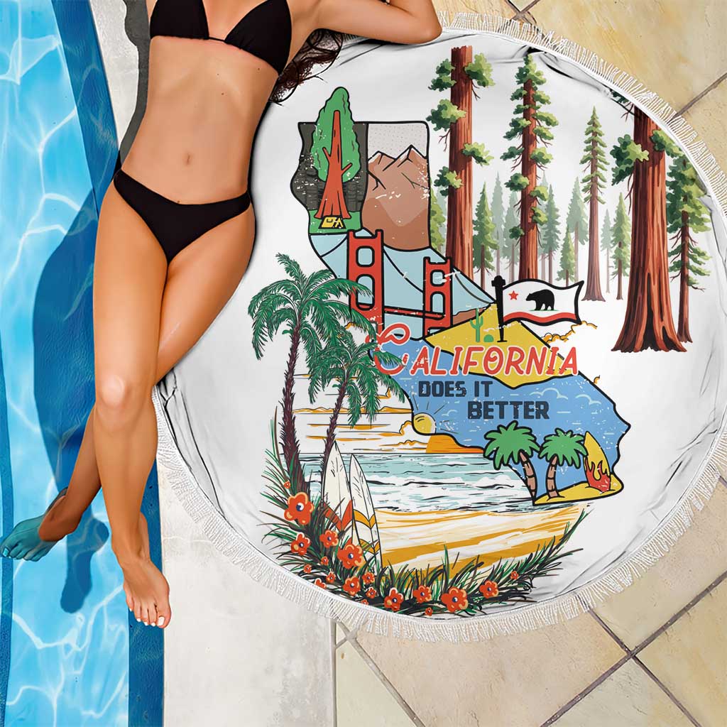 California Does it Better Beach Blanket Forest to Coast
