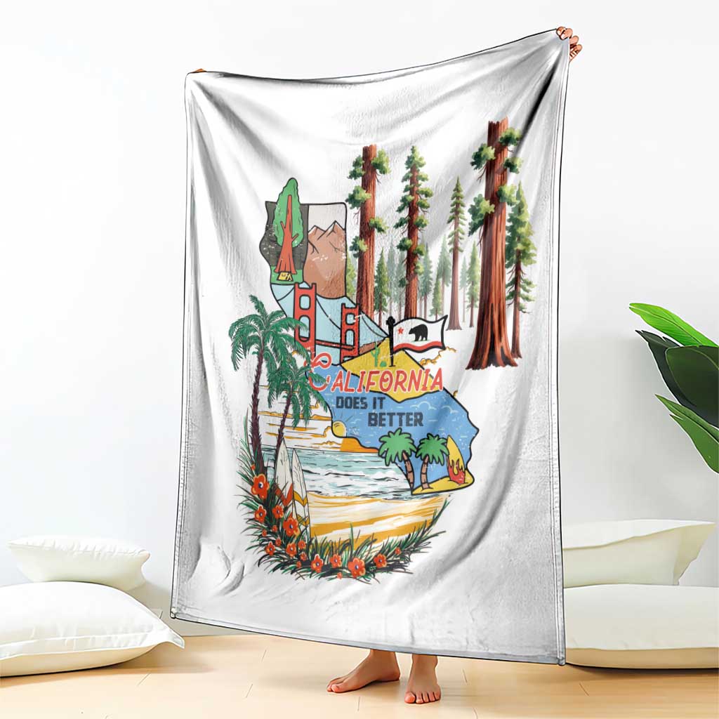 California Does it Better Blanket Forest to Coast