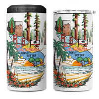 California Does it Better 4 in 1 Can Cooler Tumbler Forest to Coast