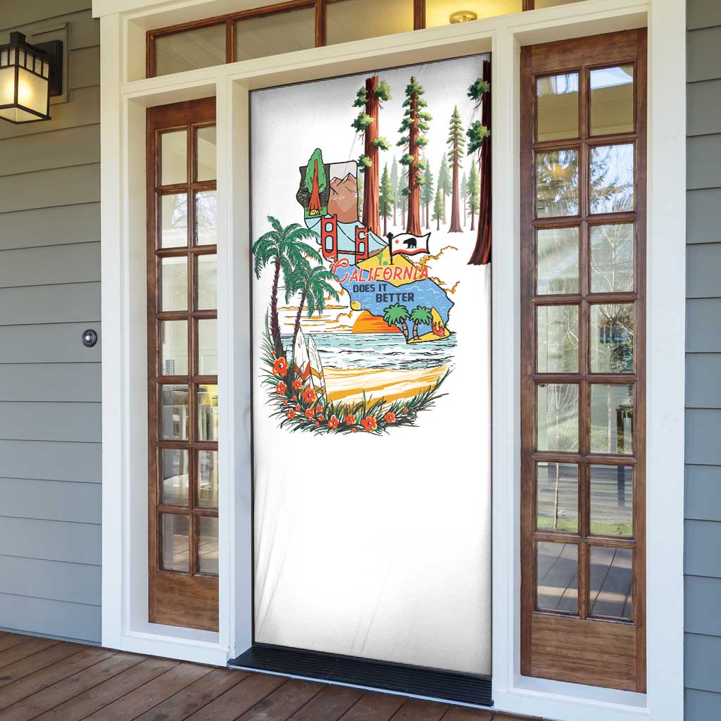 California Does it Better Door Cover Forest to Coast