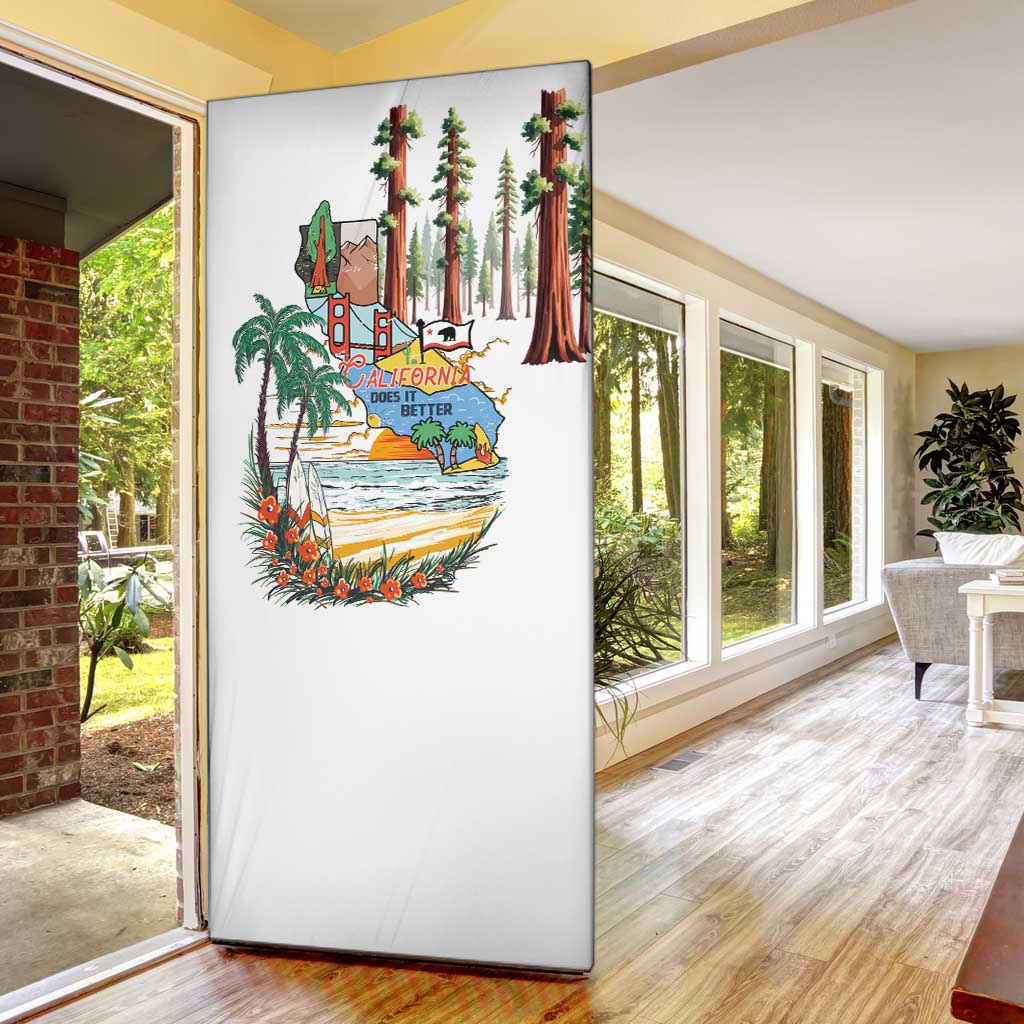 California Does it Better Door Cover Forest to Coast