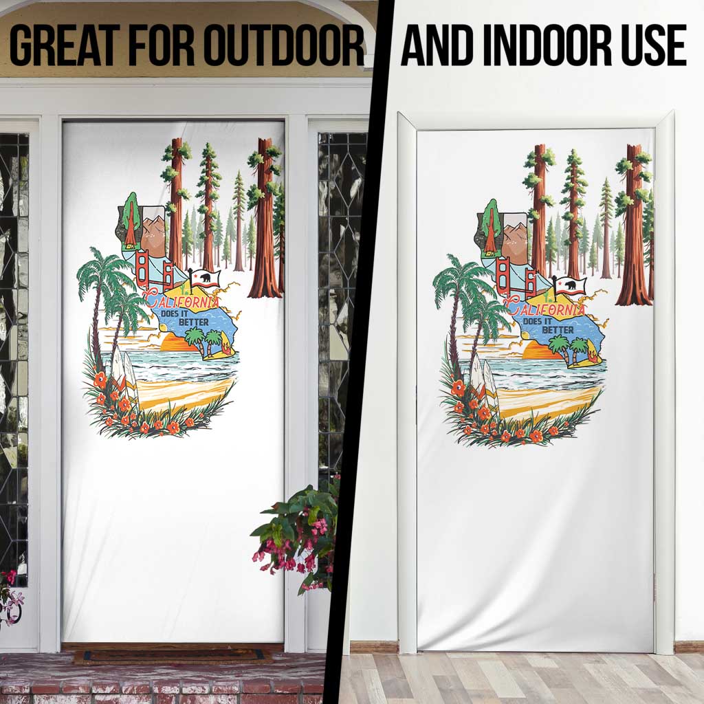 California Does it Better Door Cover Forest to Coast