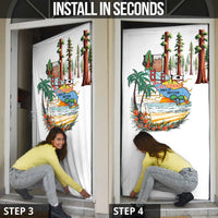 California Does it Better Door Cover Forest to Coast