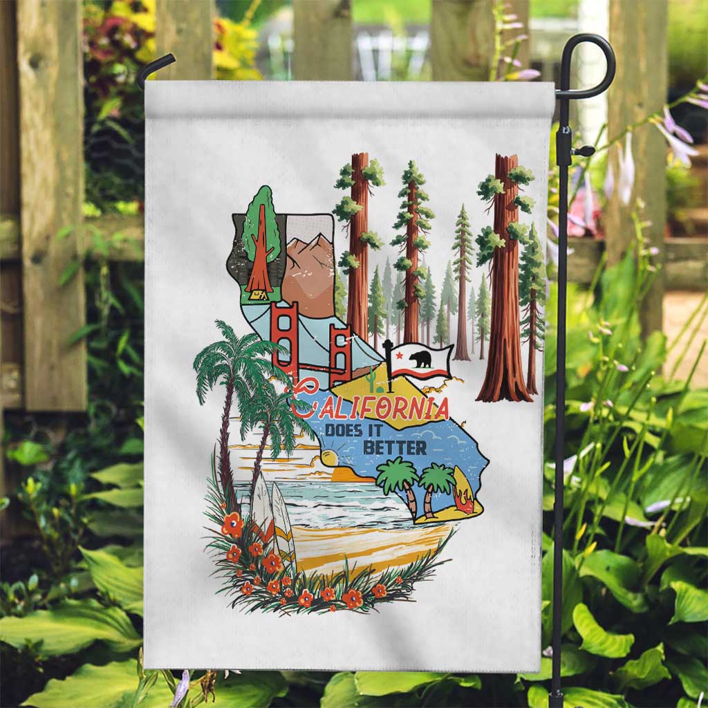 California Does it Better Garden Flag Forest to Coast