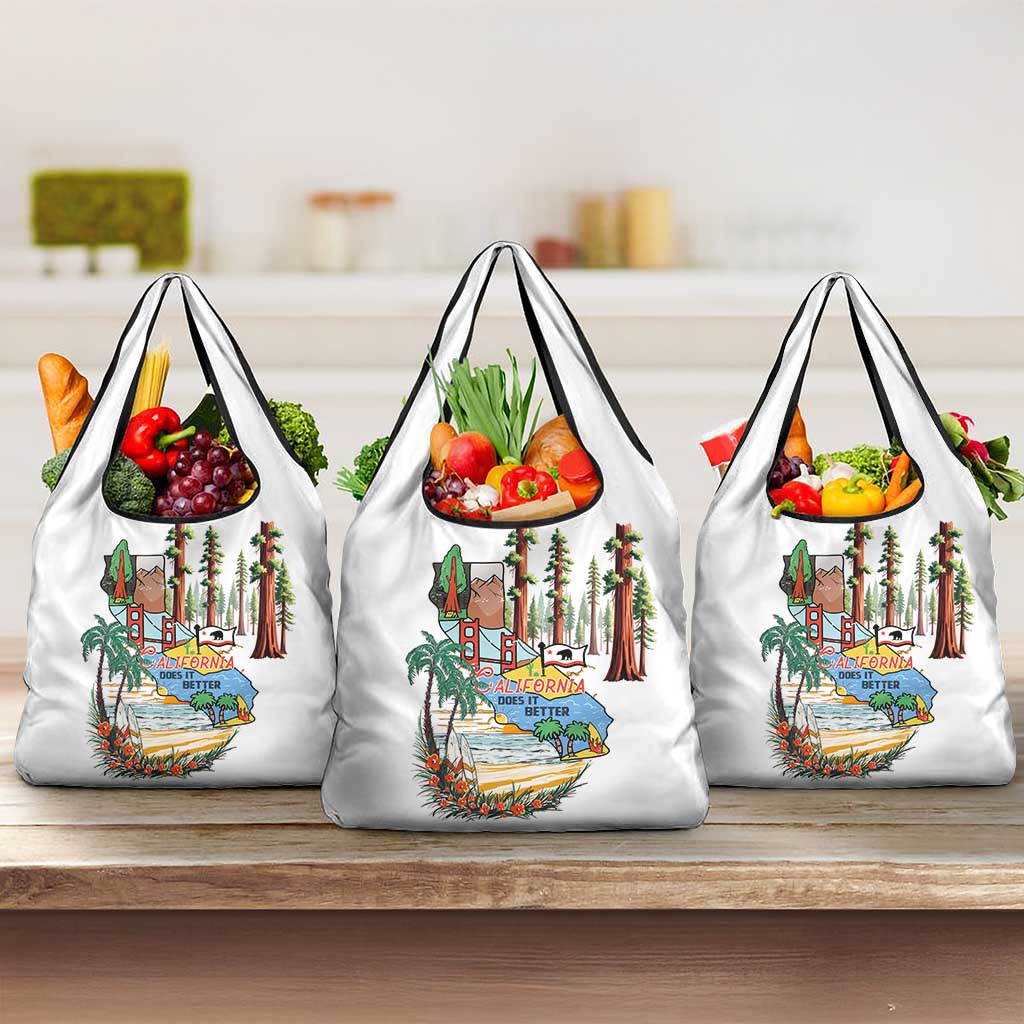 California Does it Better Grocery Bag Forest to Coast