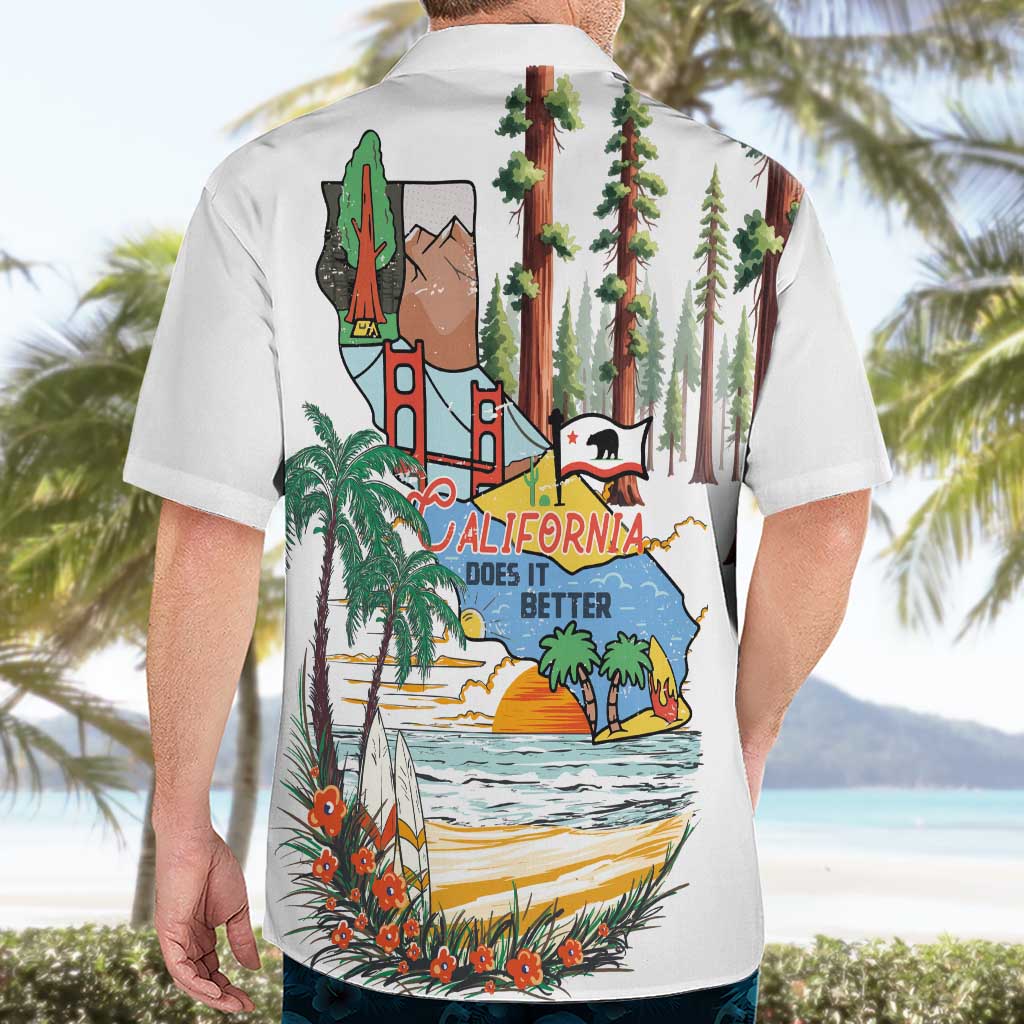 California Does it Better Hawaiian Shirt Forest to Coast