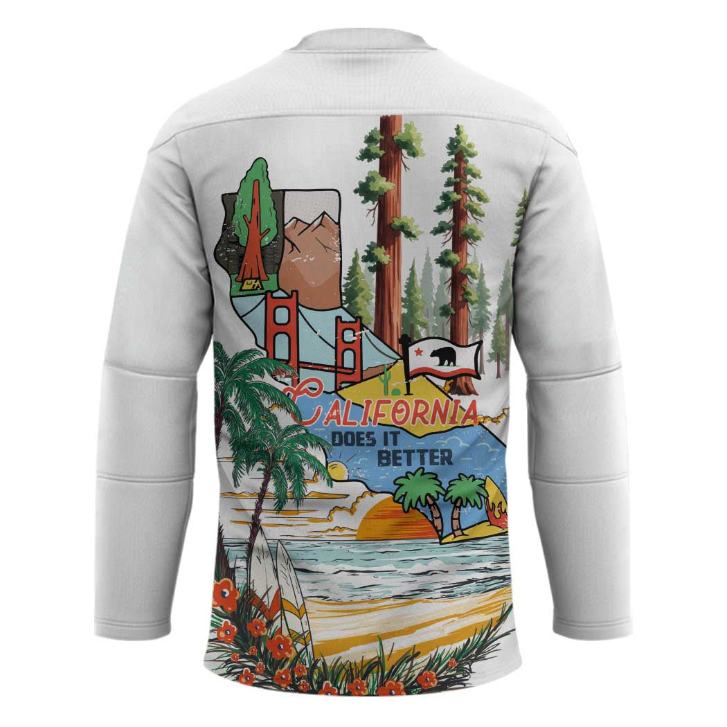 California Does it Better Hockey Jersey Forest to Coast