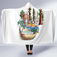 California Does it Better Hooded Blanket Forest to Coast