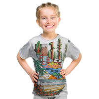 California Does it Better Kid T Shirt Forest to Coast