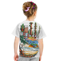 California Does it Better Kid T Shirt Forest to Coast