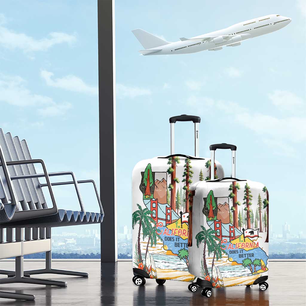 California Does it Better Luggage Cover Forest to Coast