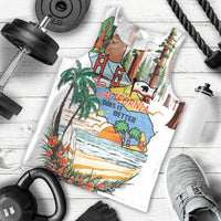 California Does it Better Men Tank Top Forest to Coast