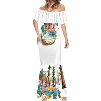 California Does it Better Mermaid Dress Forest to Coast