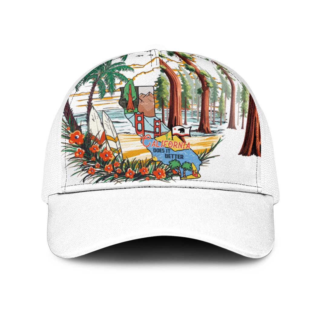 California Does it Better Mesh Trucker Cap Forest to Coast