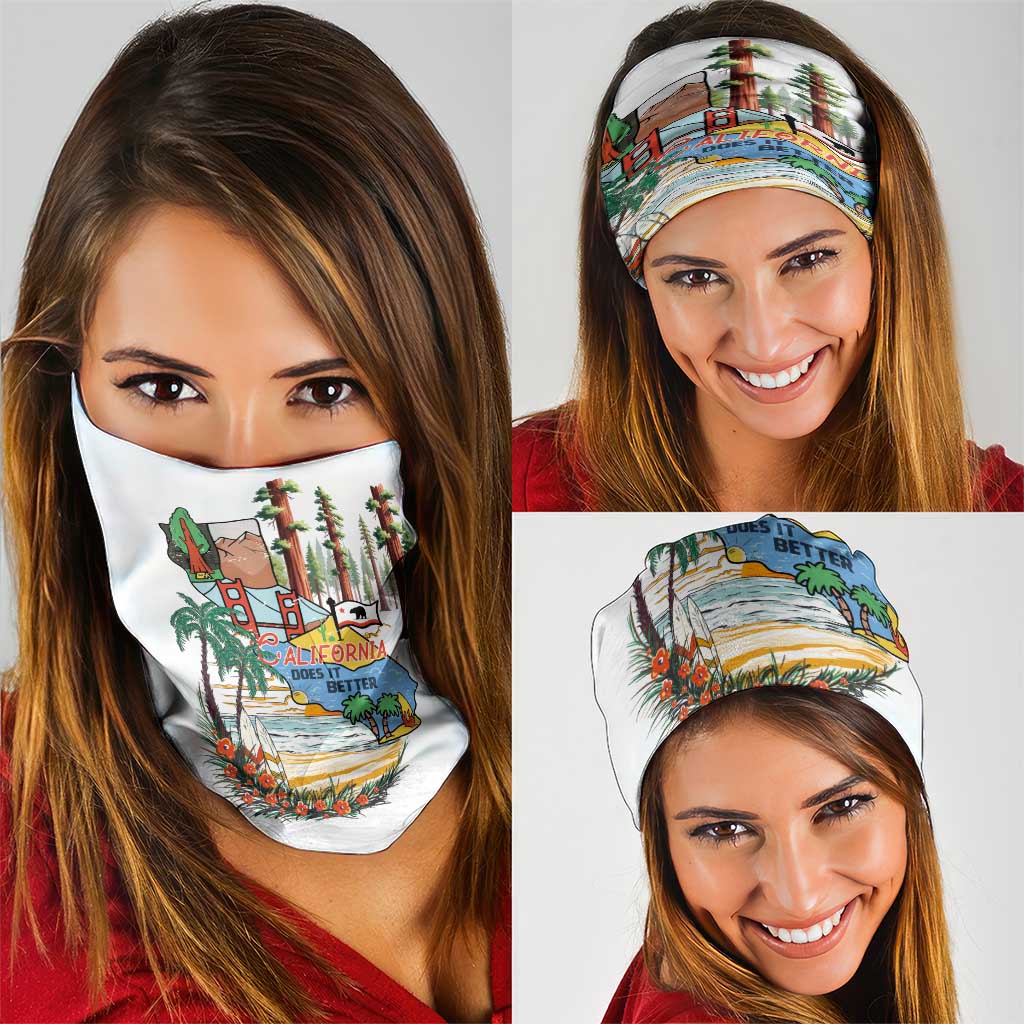 California Does it Better Neck Gaiter Forest to Coast