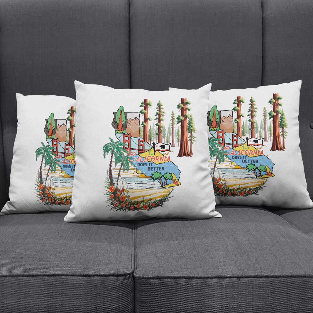 California Does it Better Pillow Cover Forest to Coast