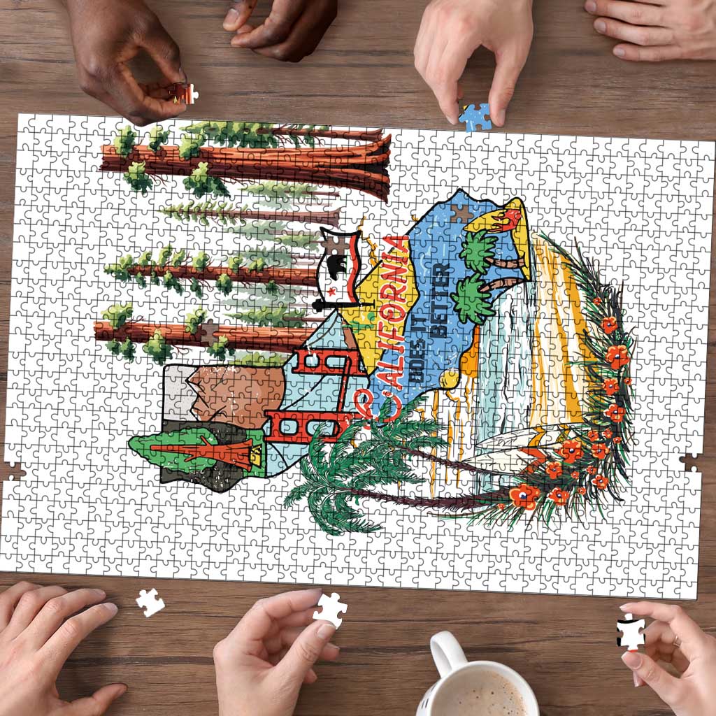 California Does it Better Puzzle Forest to Coast