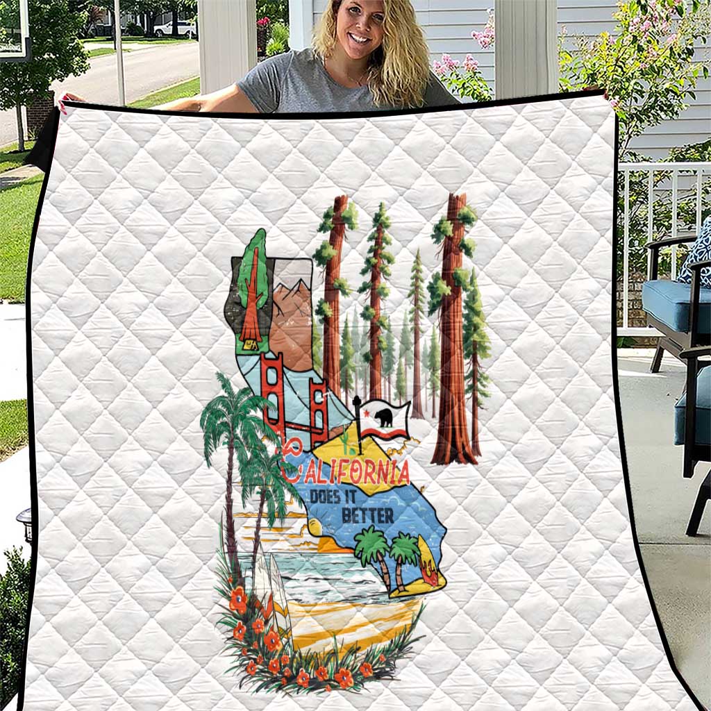 California Does it Better Quilt Forest to Coast