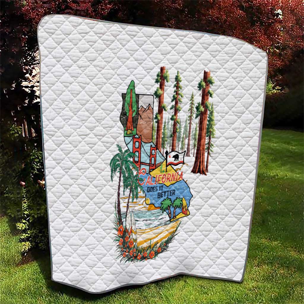 California Does it Better Quilt Forest to Coast