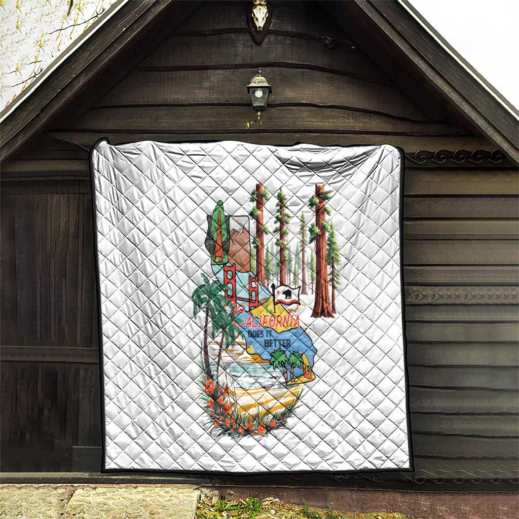 California Does it Better Quilt Forest to Coast