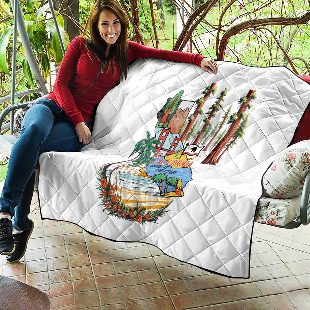 California Does it Better Quilt Forest to Coast