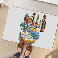 California Does it Better Rubber Doormat Forest to Coast