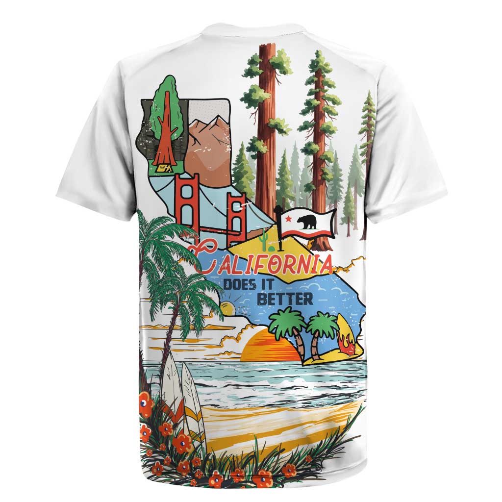 California Does it Better Rugby Jersey Forest to Coast