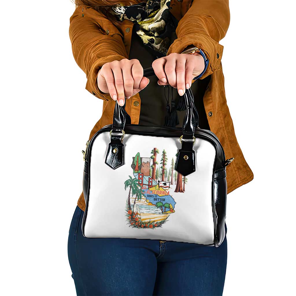 California Does it Better Shoulder Handbag Forest to Coast