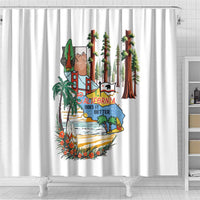 California Does it Better Shower Curtain Forest to Coast