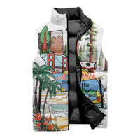 California Does it Better Sleeveless Puffer Jacket Forest to Coast