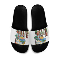 California Does it Better Slide Sandals Forest to Coast