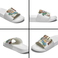 California Does it Better Slide Sandals Forest to Coast