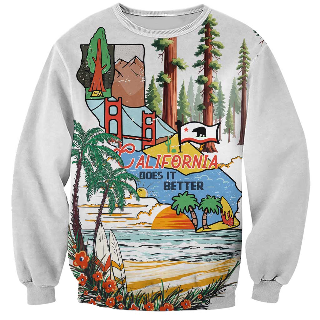 California Does it Better Sweatshirt Forest to Coast