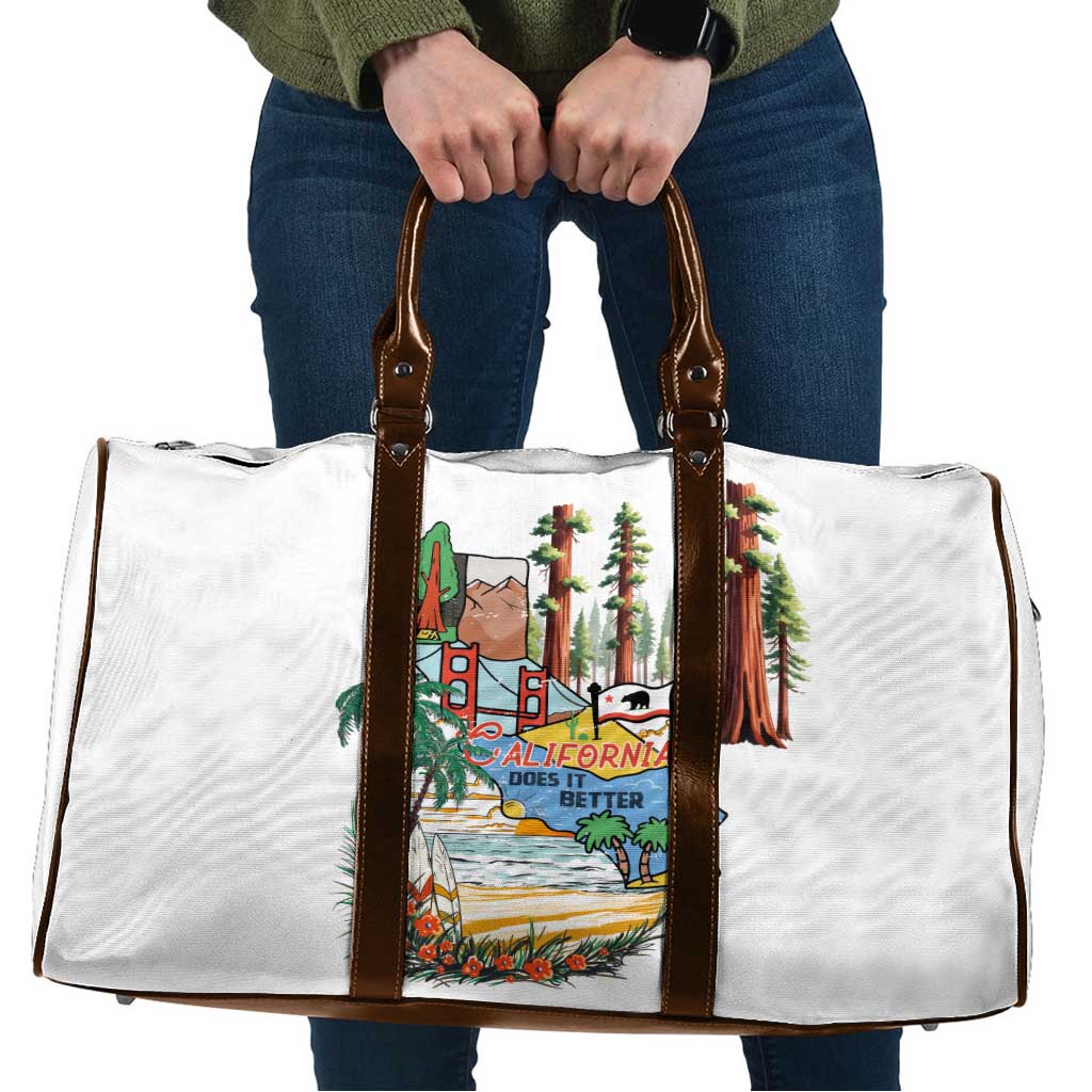 California Does it Better Travel Bag Forest to Coast