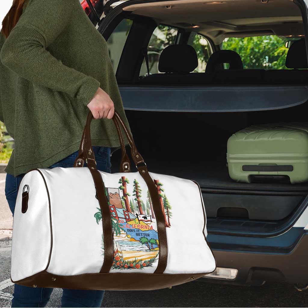 California Does it Better Travel Bag Forest to Coast