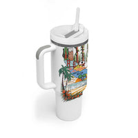 California Does it Better Tumbler With Handle Forest to Coast